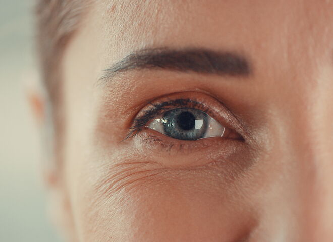 Detailaufnahme eines Auges